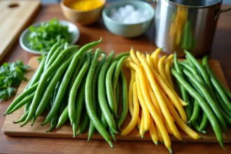 Jak mrozić fasolkę szparagową – Praktyczny przewodnik krok po kroku