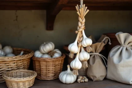 Jak przechowywać czosnek: Sprawdzone metody i porady