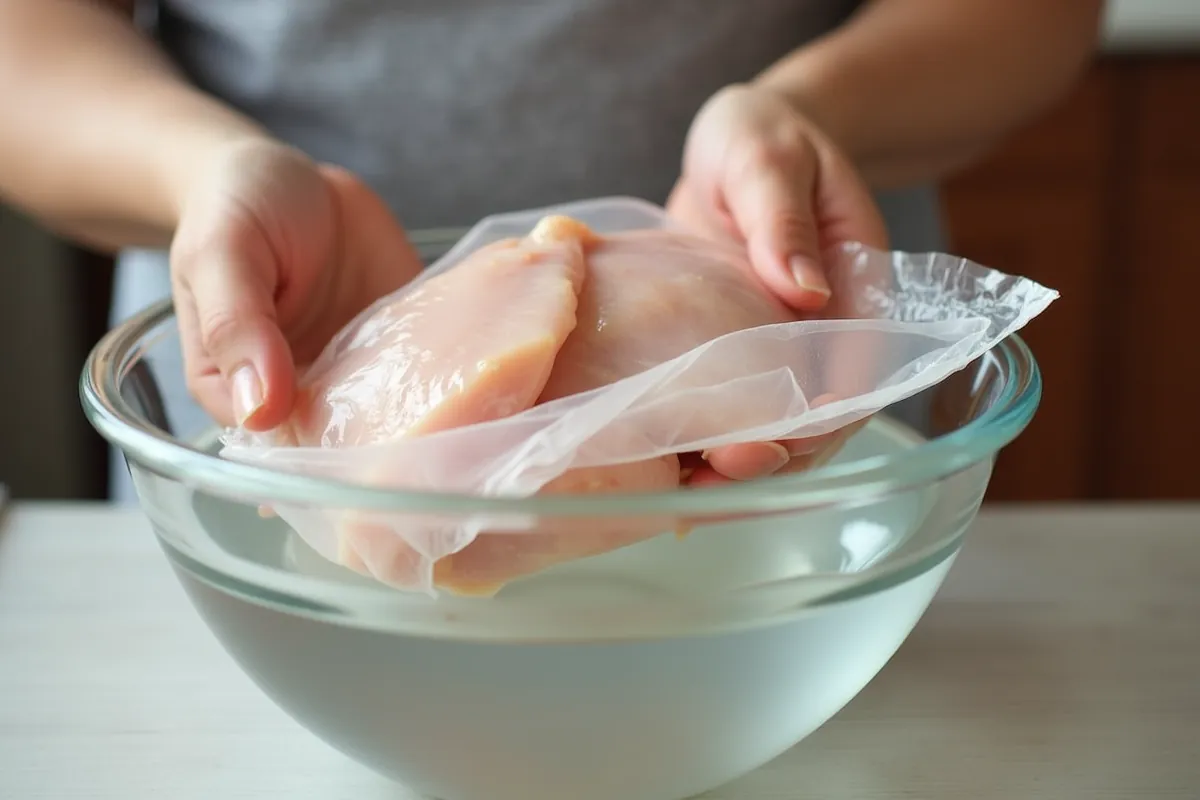 Jak szybko rozmrozić kurczaka? Bezpieczne metody i porady