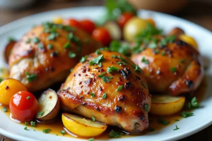 Jak upiec udka z kurczaka, aby były soczyste i smaczne?