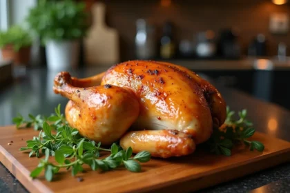 Pieczenie kurczaka: Jakie temperatury są najlepsze?